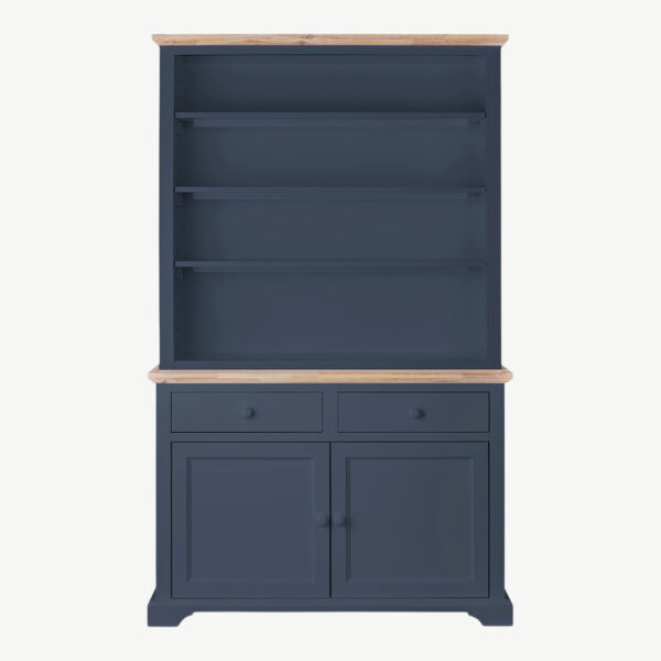 Florence Large Dresser with Shelving - Navy Blue