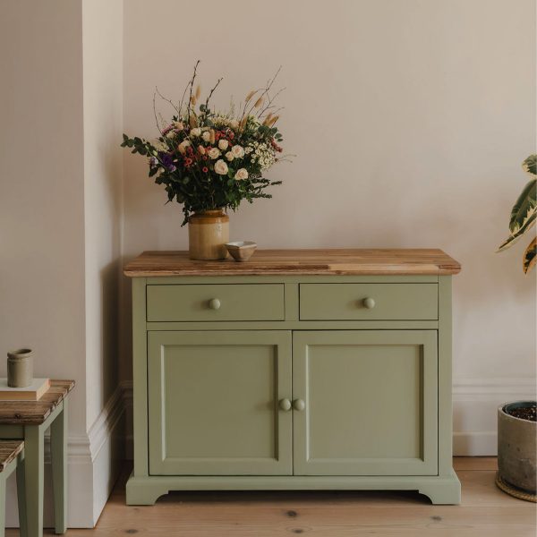 Florence Kitchen Sideboard Cabinet- Sage Green