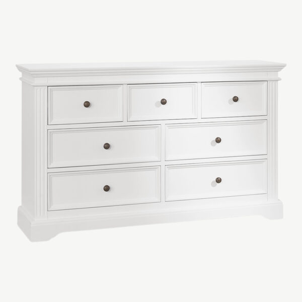 Gainsborough 3 Over 4 Chest of Drawers - White