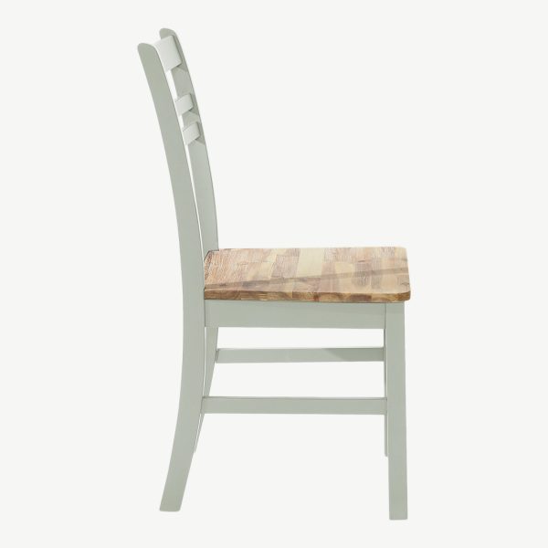 Florence Country Style Kitchen/Dining Chair- Sage Green