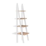 Florence ladder shelf in white